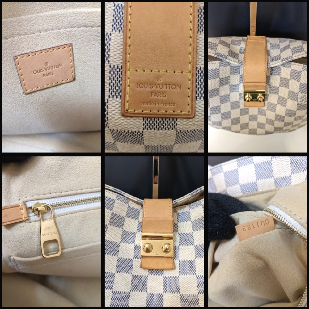 💎Authentic Louis Vuitton salina pm Damier azur shoulder bag - Picture 15 of 15
